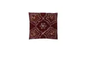 Sequin Cushion Cover Maya Burgundy