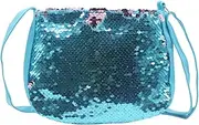 [Eilova Orityle] Kid Girls Crossbody Purse Bling Glitter Flip Sequin Small Purse Cute Zipper Handbag Shoulder Bag Wallet