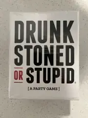 Drunk Stoned Or Stupid [A Party Game] 250 Cards- brand NEW And Sealed.
