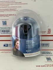 NEW Motorola H350 Universal Bluetooth Headset Ear Hook Black Factory Sealed