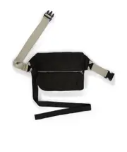 zip pouch bumbag One size Black