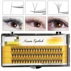 60pcs DIY Eyelash Extension C Curl Cluster Lashes Faux Mink Lash Grafting