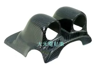 [大禾自動車] 三菱 EVO X Carbon 碳纖維 兩孔 儀表上罩殼