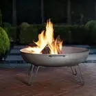 Mimosa 85cm Grey Cast Iron Fire Pit