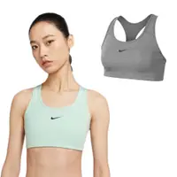 在飛比找蝦皮商城優惠-NIKE 運動內衣 Swoosh 中強度 支撑一片式襯墊 導