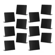 12 Pcs Price Tag Holder Mini Chalk Board Signs for Food Chalkboard