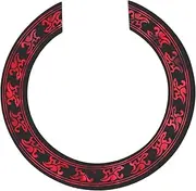 TOYANDONA Professional Guitar Sound Hole Decal Rosette Ring for Acoustic Guitars