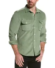 Reiss Bonucci Cord Twin Pocket Shirt
