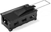 Raclette Grill, Mini Cheese Raclette, Non Stick Cheese Melter Tray with Plastic Spatula, Melter with Folding Handle, Portable Baking Tray for Kitchen