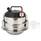 Portable Stainless Steel Pressure Cooker for Tasty Outdoor Meals 1.2L