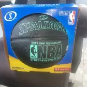Spalding NBA Street Phantom NBA Soft Grip Outdoor Basketball Size 28.5 Black