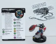 AFFE 051 Captain America - Marvel Heroclix Avengers Fantastic Four Empyre 2021
