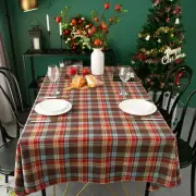 Square Wedding Christmas Decorations Tablecloth Table Cover Dining Tablecloths