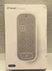 LEVEL - C-K11U Smart Keypad Lock Accessory - White/Gray