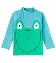 [Stella McCartney Kids] Stella McCartney Kids Printed rashguard top Y 4 green