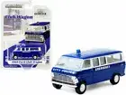 Greenlight 1:64 1969 Blue Ford Club Wagon City Police Emergency Model 30209-5C1