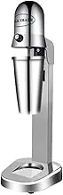 Classic Milkshake Maker Electric Milk Shaker Machine 2 Speeds Milkshake Mixer Stainless Steel Drink Mixer Smoothie Maker Blender Protein Shaker for Frappe Shakes Cocktails
