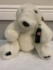 Coca Cola Polar Bear With Coke Bottle 1993 Plush Tag
