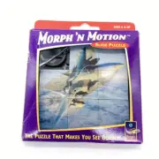 Vintage DaMert Plastic Morph’ N Motion Slide Puzzle 1999 Eagle