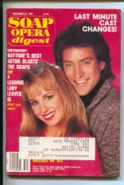 MAG: Soap Opera Digest 12/29/1987-Genie Francis & Drake Hogestyn cover story-...