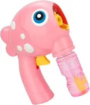 Abaodam Fun Bubble Maker Toy for Boys and Girls Bo Machine Boys and Girls for Birthday Parties Pink