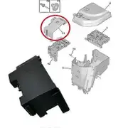 unbrand 6500GS Fuse BPGA Box Battery Protection Module Upper Cover For Peugeot 308 308CC 3008 RCZ Citroen C4 Grand Picasso Kits