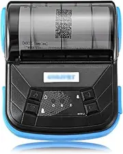 JSEIAJB 80mm 2.0 Mini Thermal Printer Exquisite Lightweight Design Portable Receipt Printer for Android iOS Wind