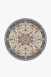 185' Round | Machine Washable Runner Rug | Kid & Pet Friendly | Indoor Rug | Sima Royal Blue Flatwoven Rug | Ruggable