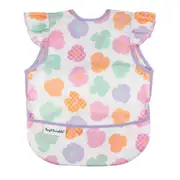 Tiny Twinkle - Mess-Proof Apron Bib - Floral Pop