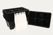 Seed Starter Tray Inserts, 144 Cells = 24 Six Packs, Will Fill 2 Flats +8 Labels