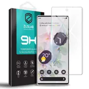 ZUSLAB Pixel 7a Tempered Glass Screen Protector Film Case Friendly 9H Hardness for Google (2023) - Clear