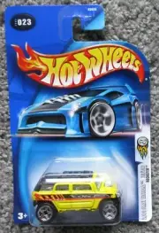 VTG NOC HOT WHEELS 2004 #23 ROCKSTER SUV FIRST EDITION YELLOW 5SP H3 MALAYSIA