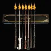 Harry Potter Firing Magic Wand,Cosplay Fire Shooter Dumbledore Voldemort Wizard