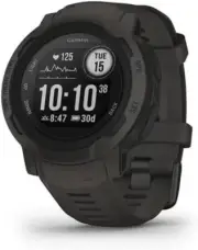 Garmin Instinct 2S Solar Rugged GPS Smartwatch Heart Rate Monitor Small Graphite
