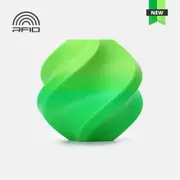 Bambu Lab Filament PLA Basic Gradient Mint Lime 10904 1.75mm, 1kg, Soft Bicolor Gradient, Delicate Finish [A00-M4-1.75-1000-SPL]