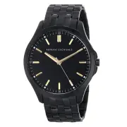 Armani Exchange AX2144 Men's Black Face Black Band Watch