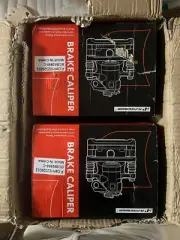 2x Front Brake Caliper w/ Bracket for Honda CR-V 2007-2016 Acura RDX 2007-2012