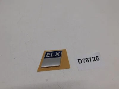 Plate Print Written Plate Elx Original For Fiat Doblo 2000 2004 46777972
