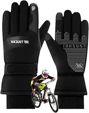 [Generic] Gloves Touchscreen Ski Gloves Waterproof Windproof Gloves for Snowboarding Skiing Running Cycling