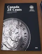 NEW Whitman Canada 25 Cents Starting 2001 Number Five Folder #2485