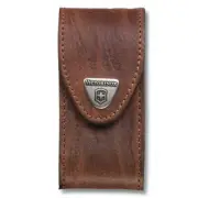 Victorinox Swiss Army Knife 5-8 Layer Leather Pouch | Brown