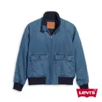 LEVIS 小立領工裝牛仔外套 / 精工中藍染水洗 / 寒麻纖維 男款 A1940-0000 熱賣單品