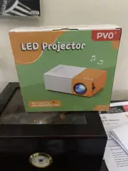 PVO LED MINI Projector YG300 Pro for Cartoon, Kids Gift, Outdoor Movie -Bundle