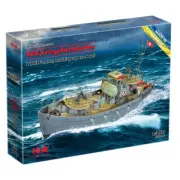ICM S018 model kit boat 1:350 KFK Kriegsfischkutter WWII German multi-purpose