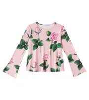 [Dolce & Gabbana Kids] Dolce & Gabbana Kids Floral T-shirt Y 14 pink