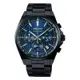 SEIKO精工 CS系列 藍面條紋設計賽車計時手錶-41mm (SBTR035J/8T63-01T0U) SK009