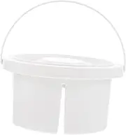 KALLORY Artist Brush Washer Multifunctional Painting Bucket with Compartment for Cleaning Color Mixing for Students and Painting Enthusiasts