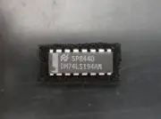 1pc National Semiconductor DM74LS194AN DIP TTL IC 1 chip New Old Stock USA