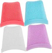 4pcs Blackhead Scrubber Spatula for Skincare Facial Scrubber for Face Ultrasonic Face Spatula Face Skin Spatula Face Wash Brush Facial Scalp Brush Facial Cleansing
