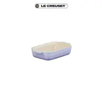 在飛比找momo購物網優惠-【Le Creuset】瓷器長方烤盤18cm(粉彩紫)